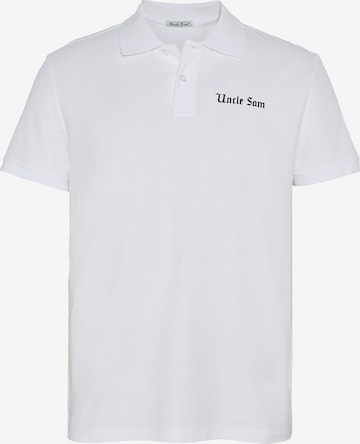 UNCLE SAM Shirt in White: front