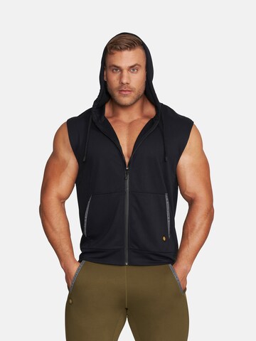 Gilet de sport 'Draper' GOLD´S GYM APPAREL en noir : devant