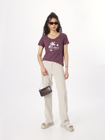 T-shirt 'LUA' VERO MODA en marron