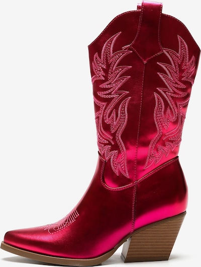 Smile Favorites Cowboystiefel in pink, Produktansicht