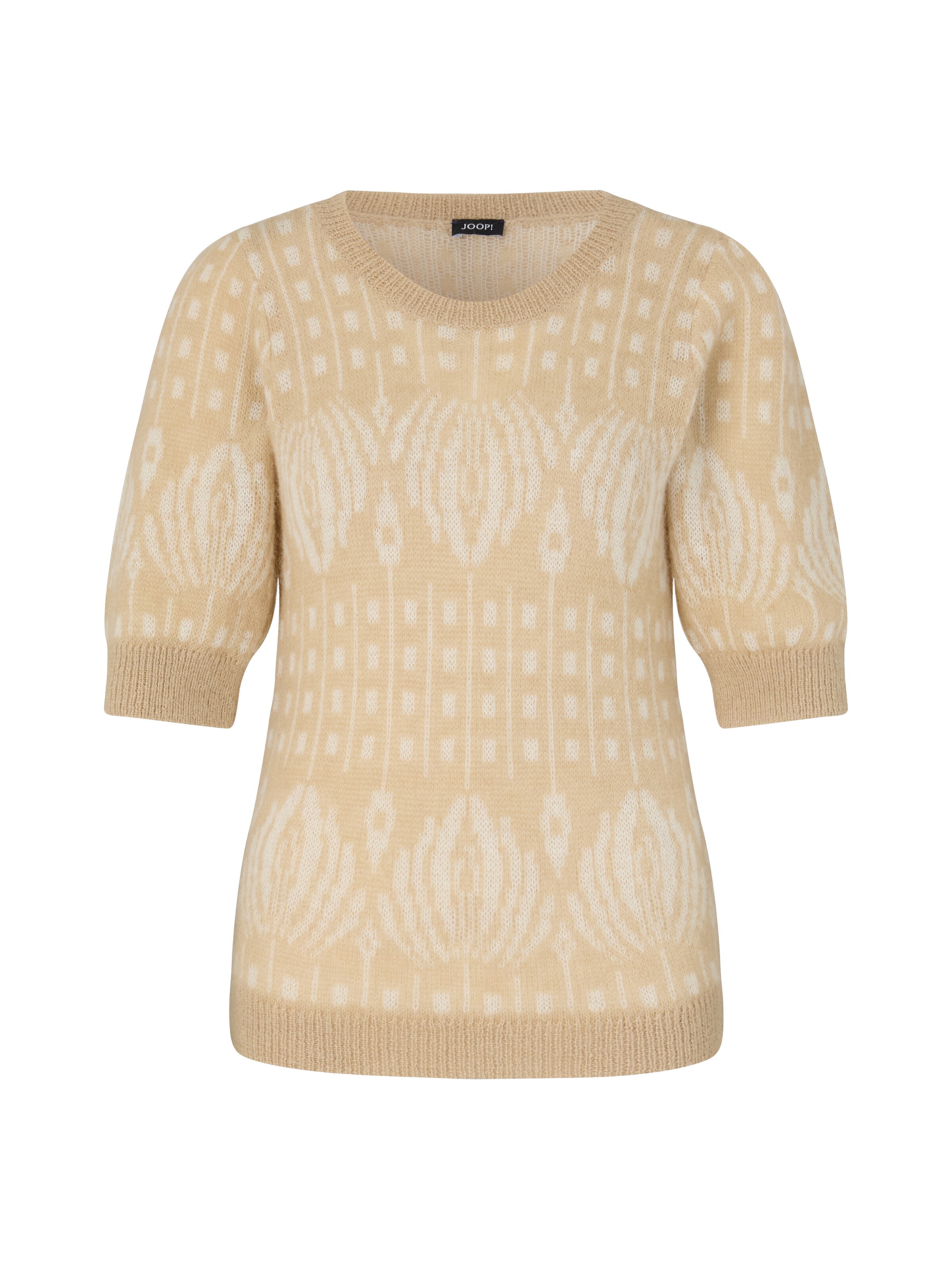 JOOP! Trui 'Kathe' in Beige: voorkant