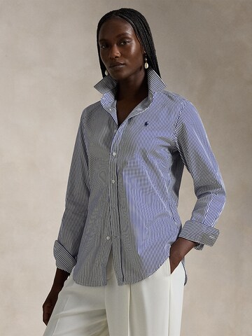 Camicia da donna di Polo Ralph Lauren in blu: frontale