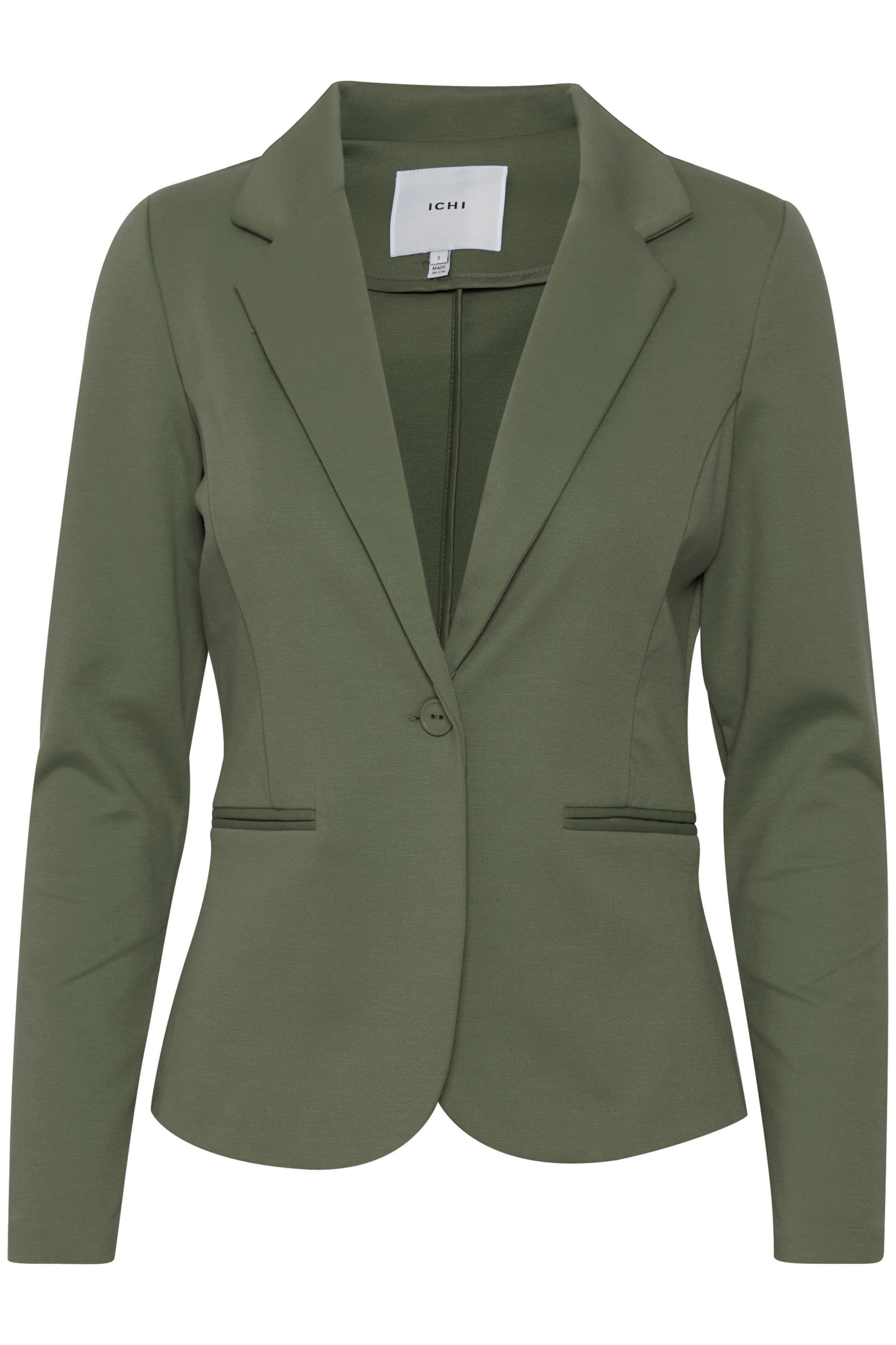 ICHI Blazer 'Kate' i grøn: forside