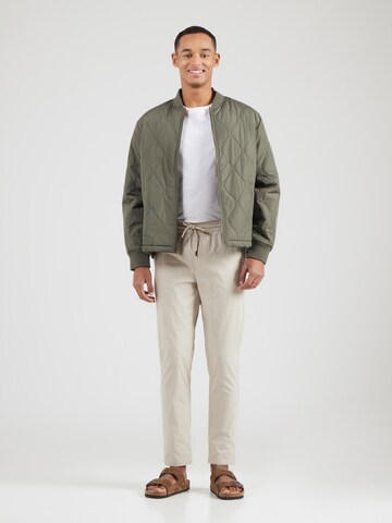 Only & Sons Slimfit Hose 'ONSCAPRI' in Grau