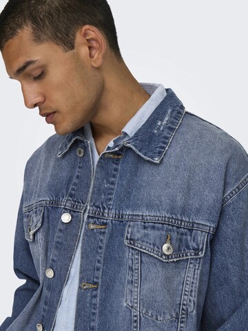 Only & Sons - Chaqueta de entretiempo '22031183' en azul