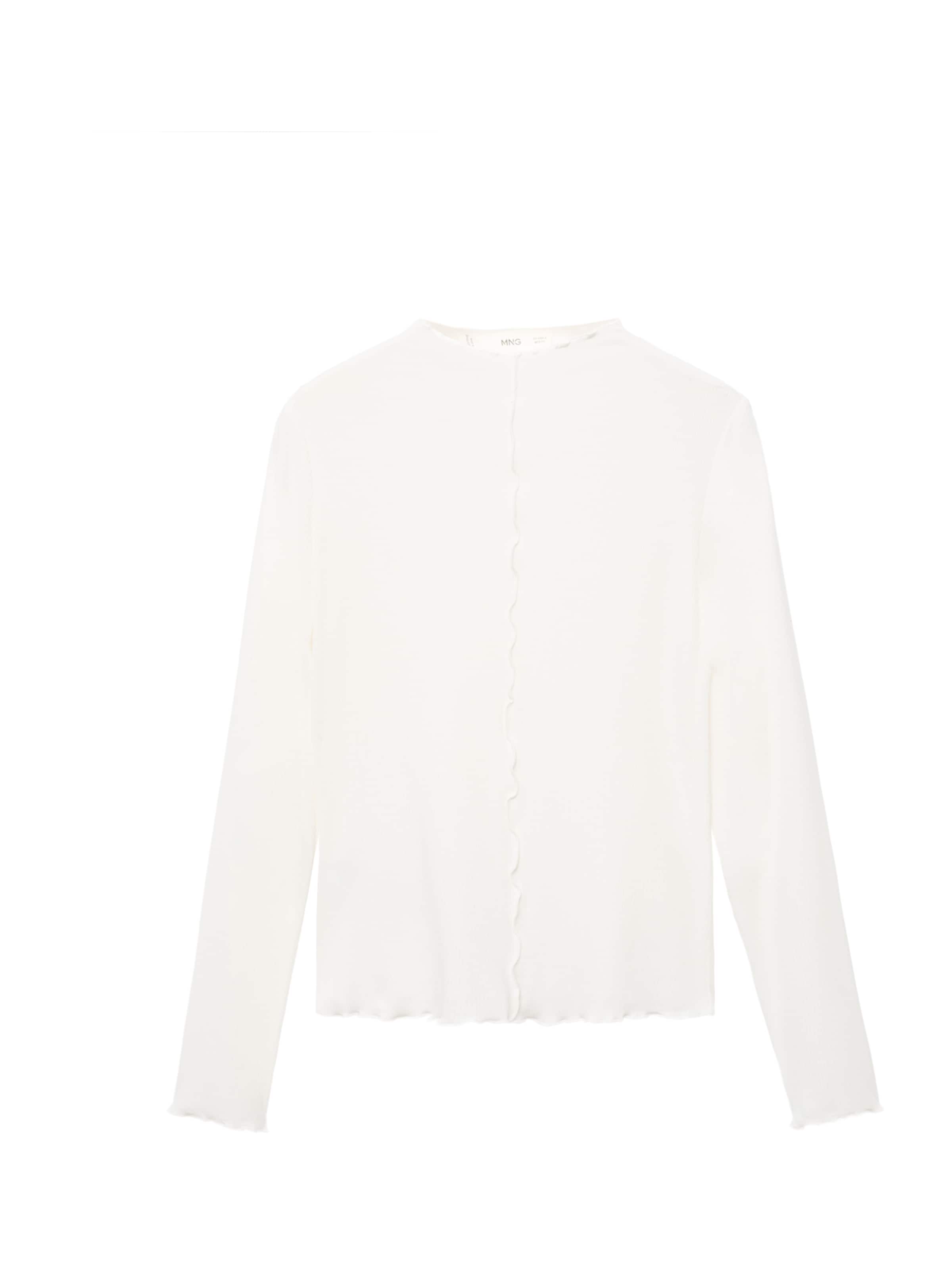 MANGO Shirt in White: front