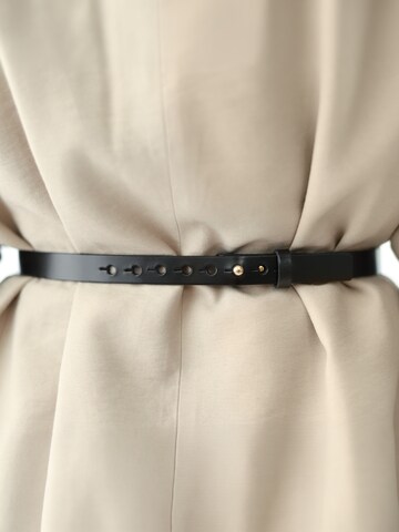 Haute Cuir Gürtel 'Slim Harness Belt'‌‌‌ in Schwarz