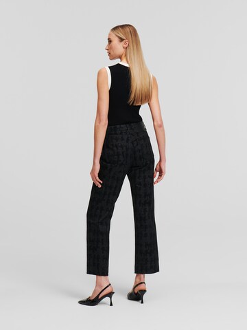 Karl Lagerfeld Regular Jeans in Zwart