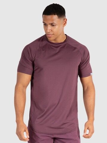 Smilodox Performance Shirt 'William' in Purple: front