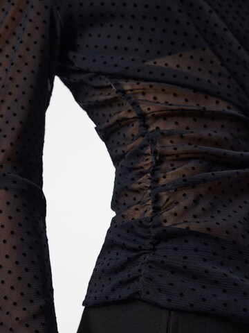 PIECES Shirt 'PCBobo' in Black