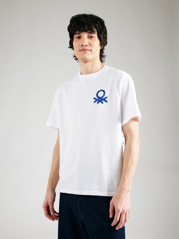 balts UNITED COLORS OF BENETTON T-Krekls