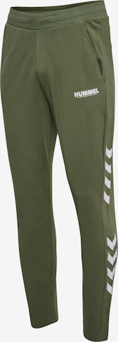 Hummel Tapered Workout Pants in Green