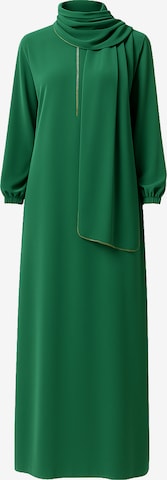 Robe Elara en vert : devant