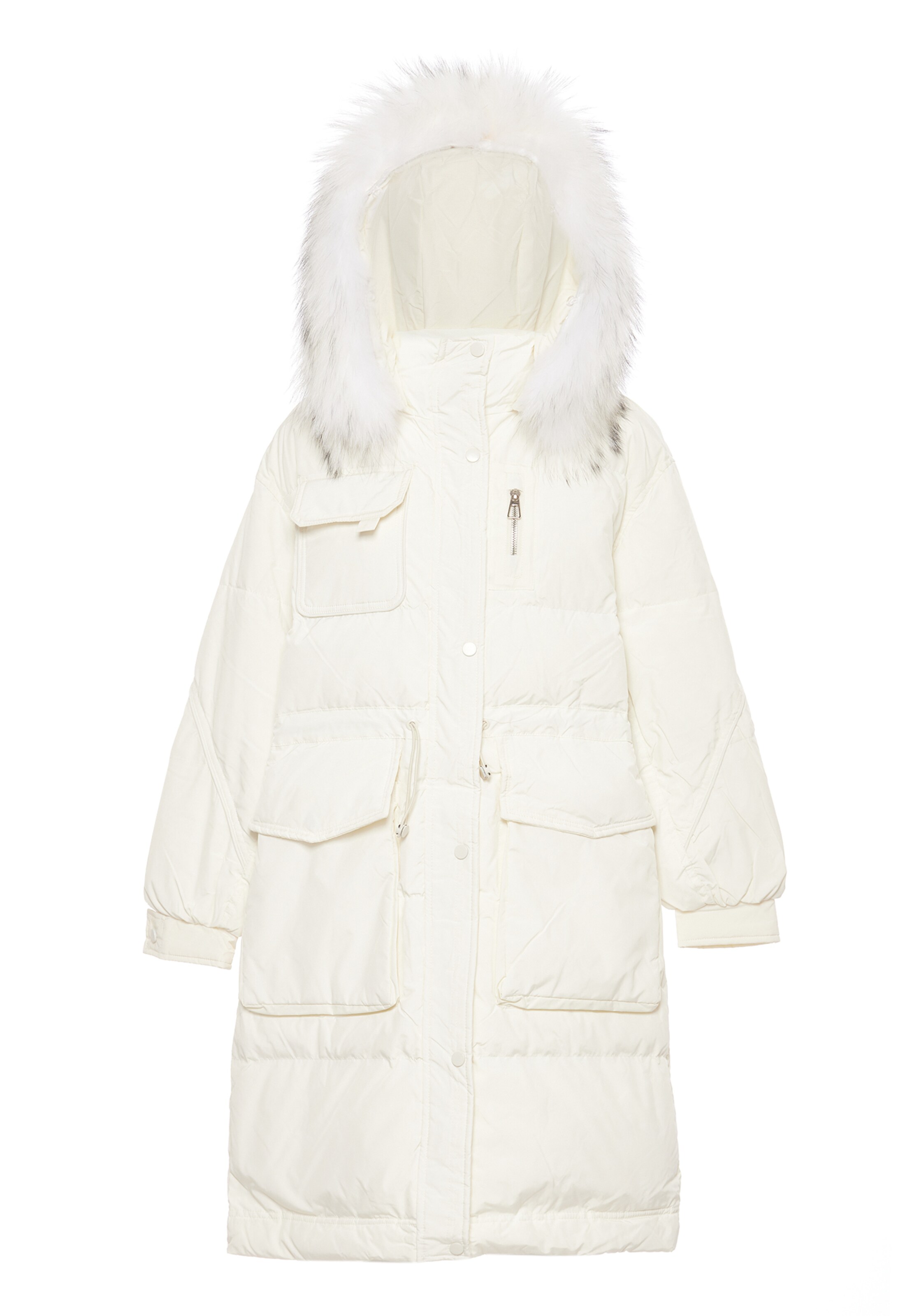 fainaZimski kaput - bijela boja