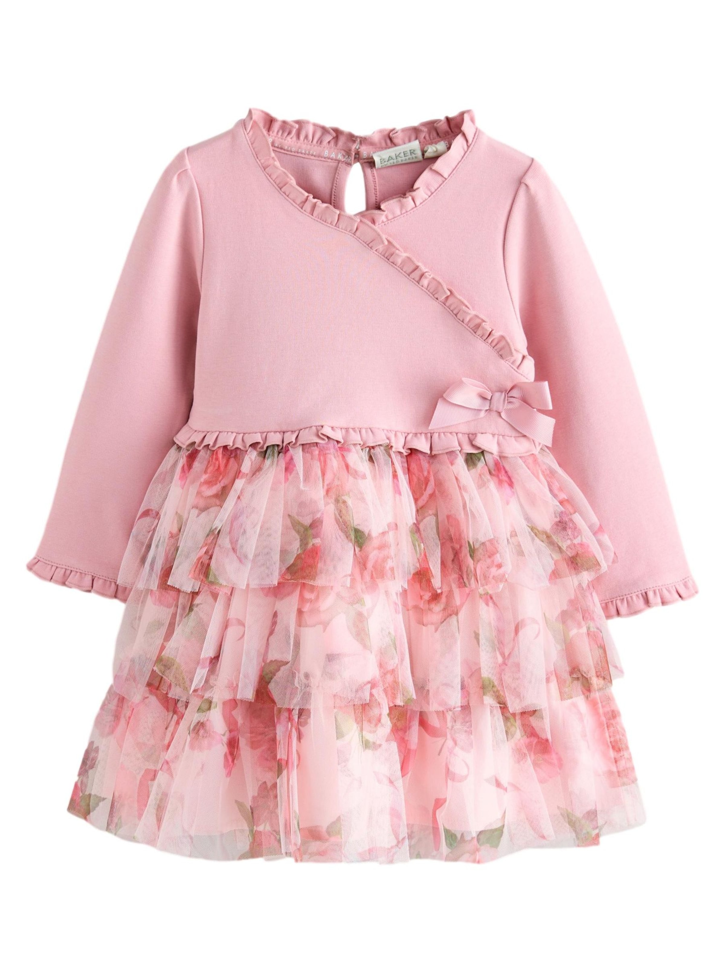 Baker by Ted Baker - Vestido em rosa: frente
