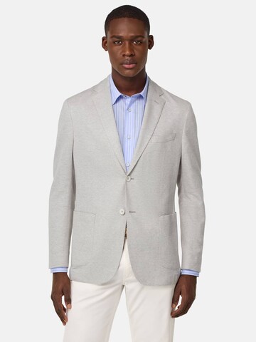 Boggi Milano Regular Fit Sakko in Grau: Vorderseite