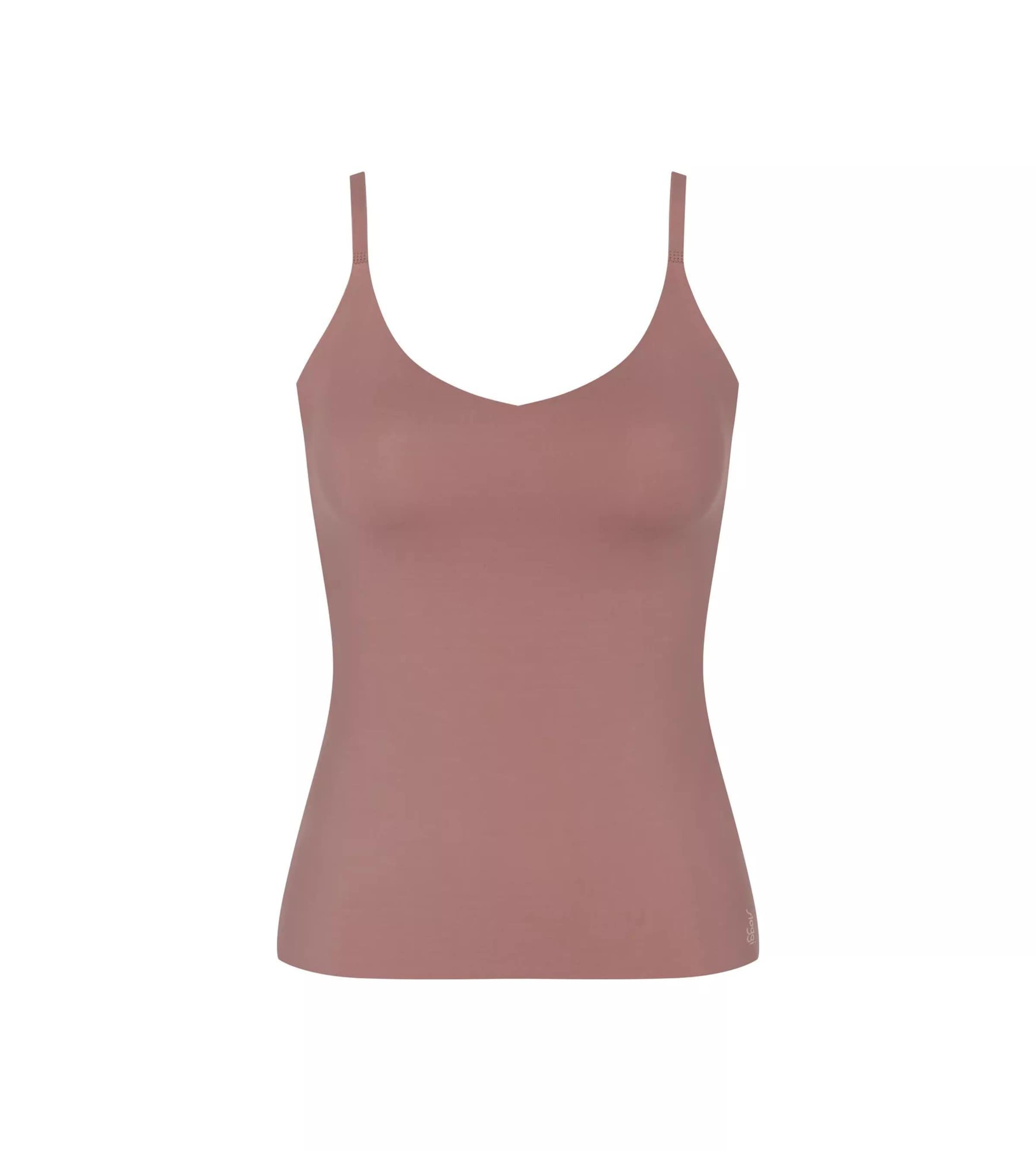 SLOGGI Camiseta termica ZERO Feel 2.0 en Chocolate ABOUT YOU
