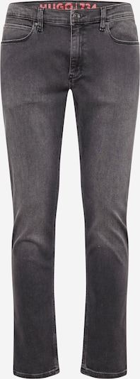 HUGO Red Jeans '734' in de kleur Grey denim, Productweergave