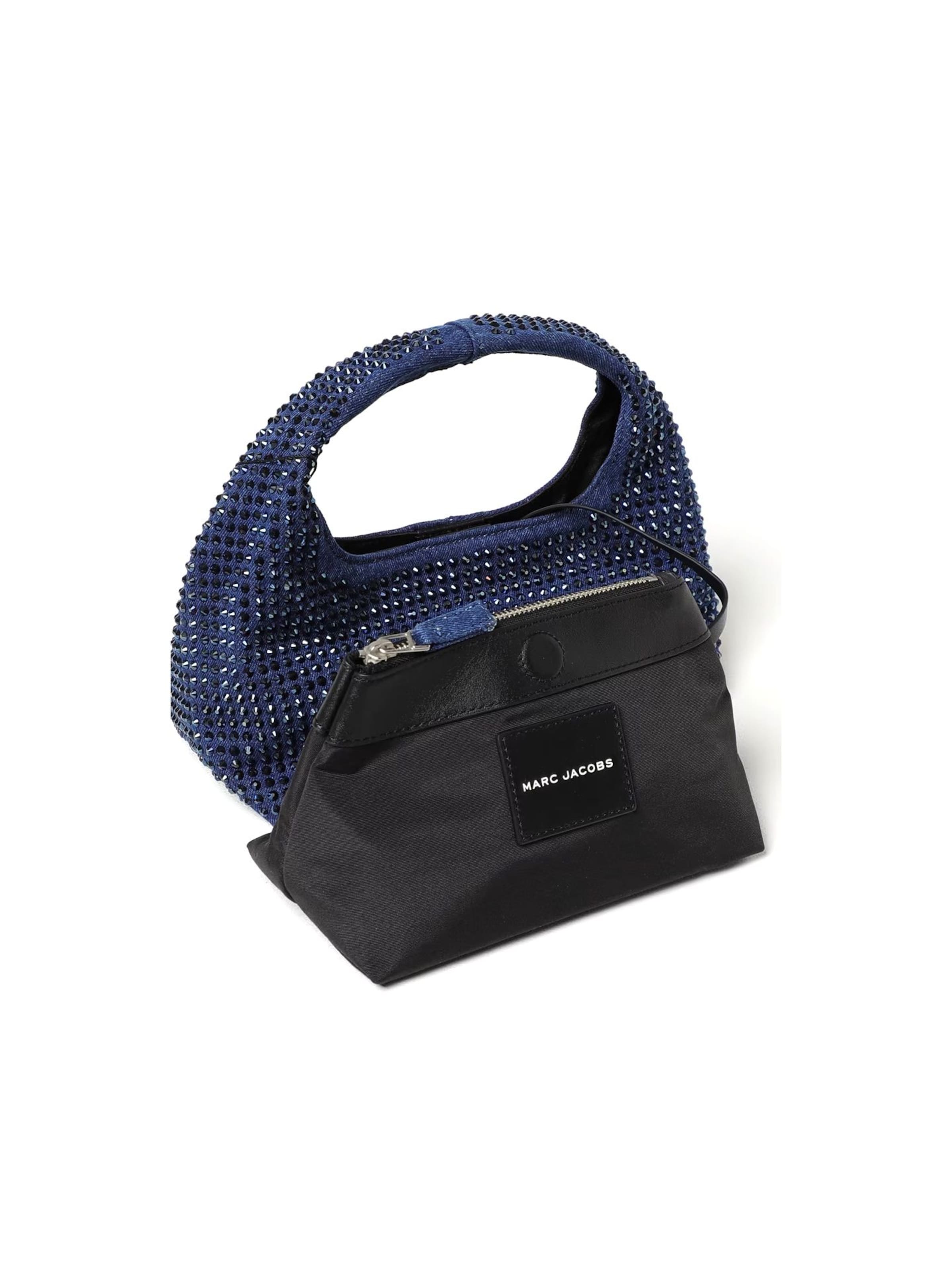 Marc Jacobs Handtas 'The Mini Sack' in Blauw