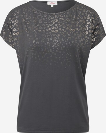 T-shirt s.Oliver en gris : devant