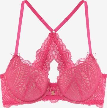 Reggiseno di LASCANA in rosa: frontale