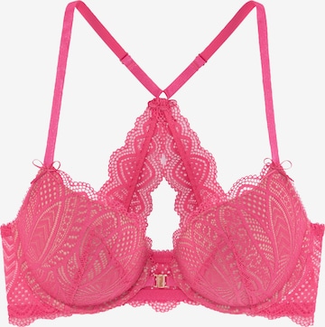 LASCANA Bra in Pink: front