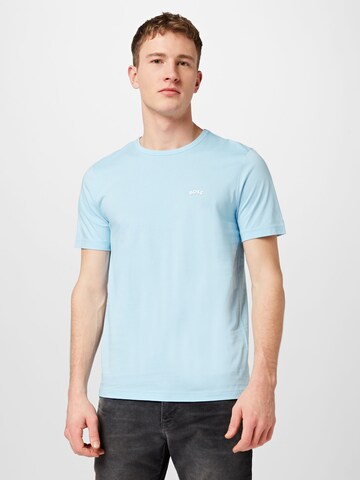 BOSS Green Shirt in Blue: front