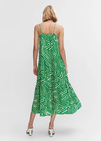 MANGO Nyári ruhák 'Gari' - zöld