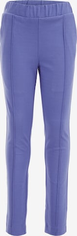 WE Fashion Regular Broek in Lila: voorkant