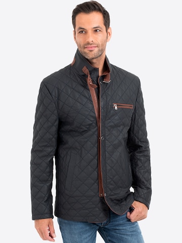 LOLUS Between-Season Jacket 'Leno' in Blue: front