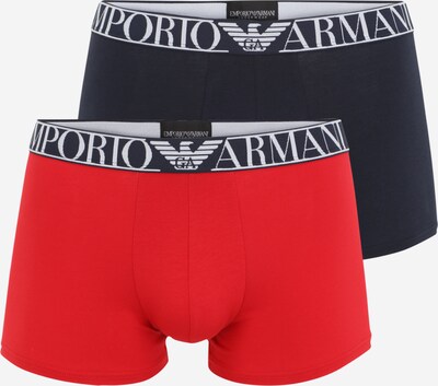 Emporio Armani Boxers en marine / rouge / blanc, Vue avec produit