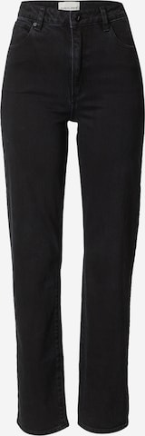 Abrand Regular Jeans in Black: front