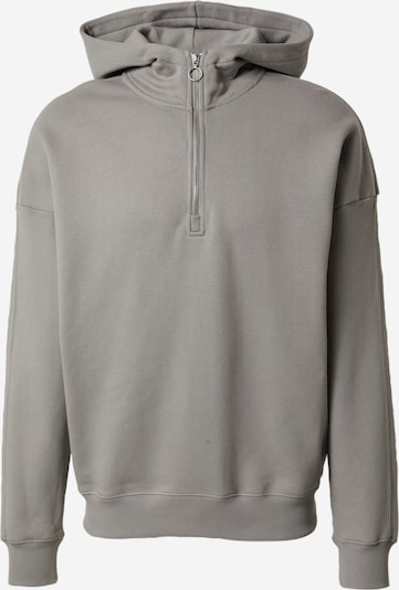 DAN FOX APPAREL Sweat-shirt 'Mario' en gris, Vue avec produit