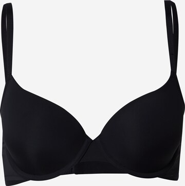 T-shirt Reggiseno di Dorina in nero: frontale