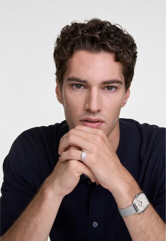 Daniel Wellington Ring in Zilver: voorkant