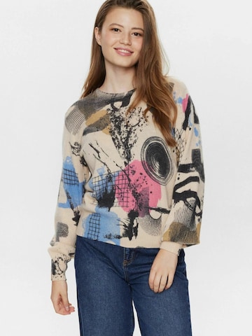 Pull-over ' ELIMA ' NÜMPH en gris : devant