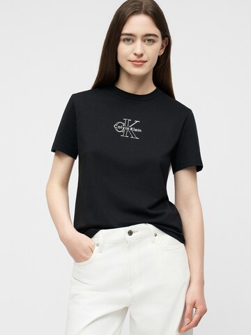 Barrel Jeans de la Calvin Klein Jeans pe alb