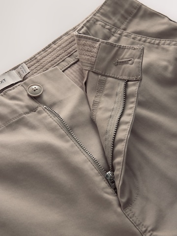 Next Normalny krój Bojówki w kolorze beżowy