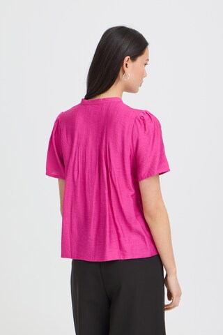 ICHI Blouse 'WILMA SH2' in Roze