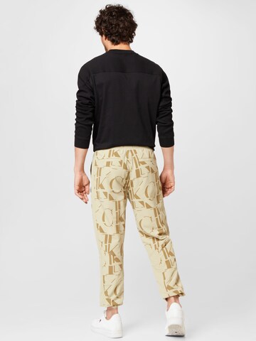 Calvin Klein Jeans Regular Broek in Beige