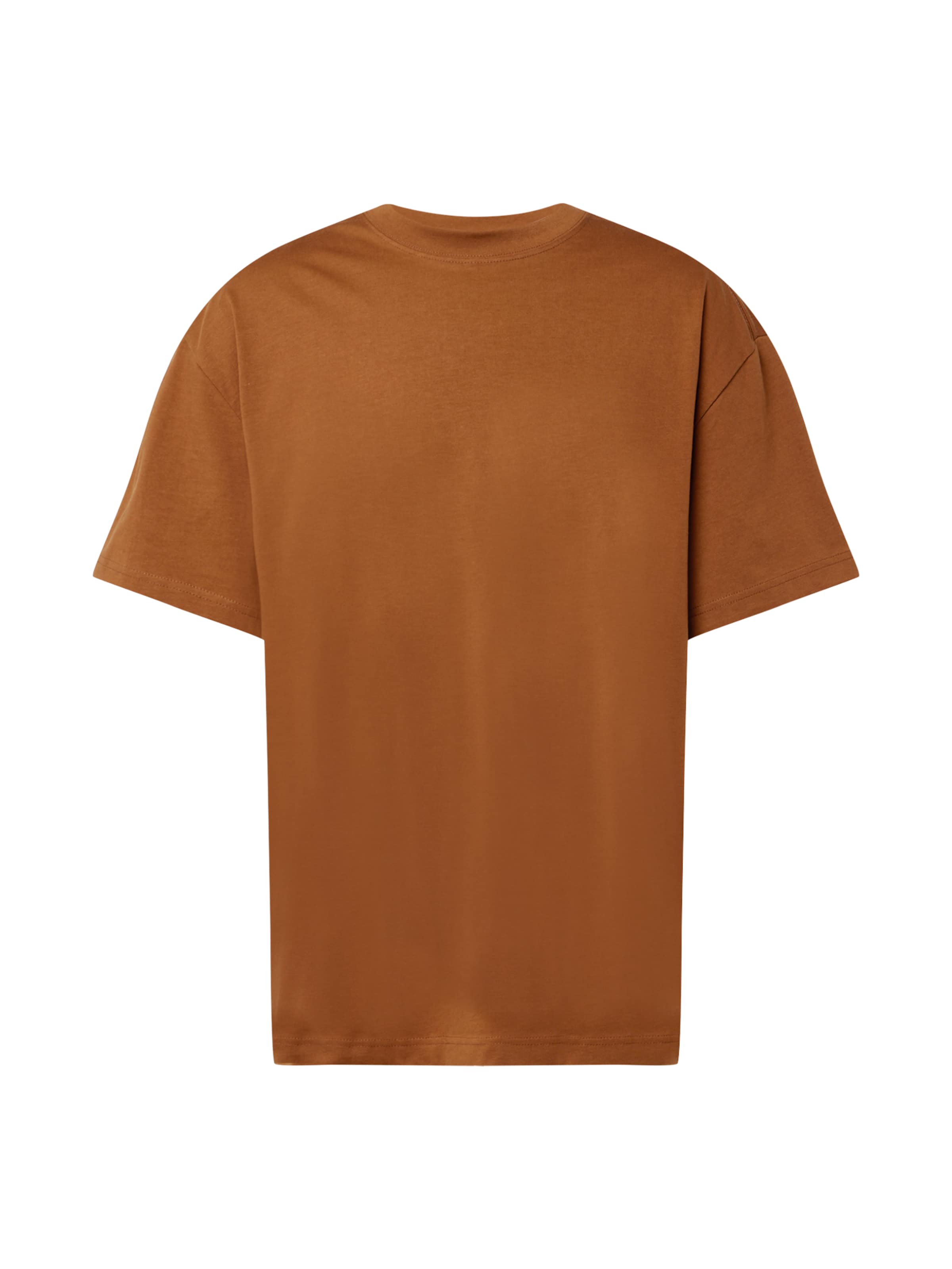 WEEKDAY T-shirt i brun: framsida