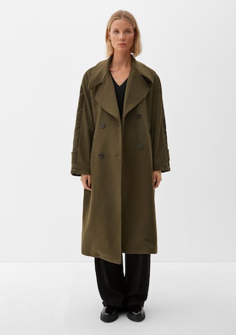 s.Oliver Between-Seasons Coat in Green