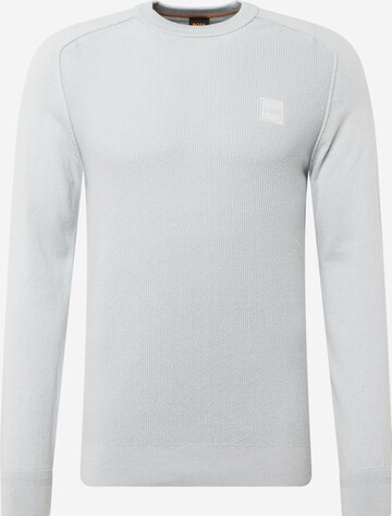 BOSS Sweater 'Kesom' in Grey: front