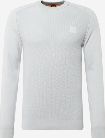 BOSS Orange Pullover 'Kesom' in Grau: predná strana