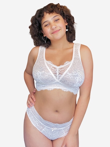 SugarShape Bralette Bra 'Eliana' in Beige