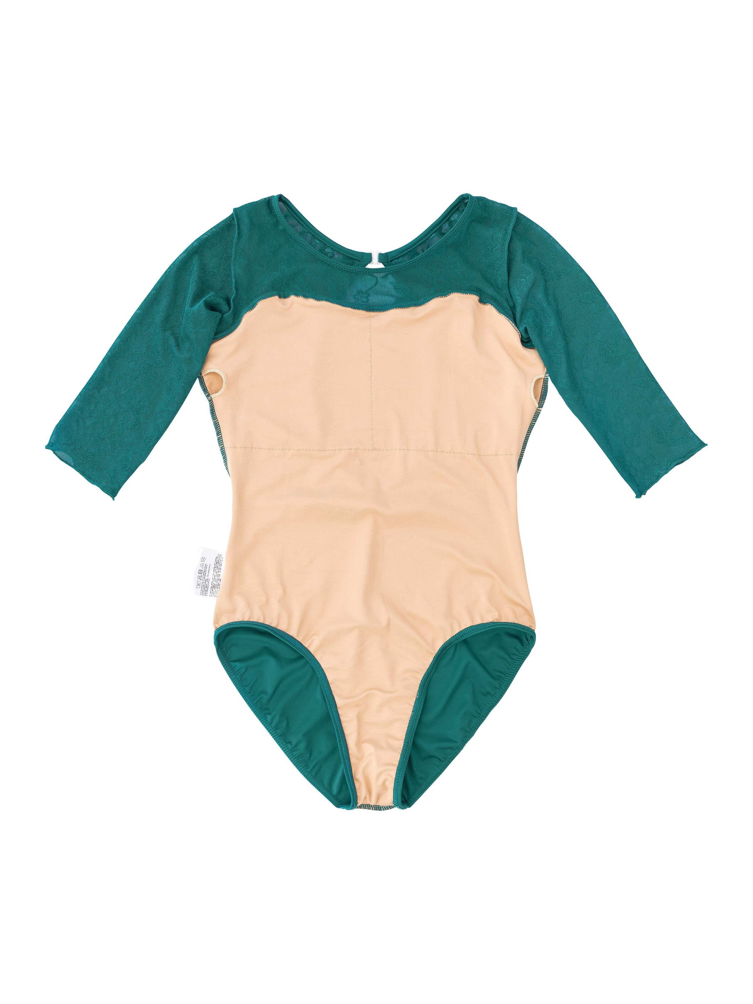 Tanzmuster Athletic Bodysuit 'Ulla' in Green
