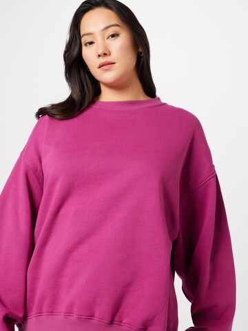 Cotton On Curve Sweatshirt in Purple