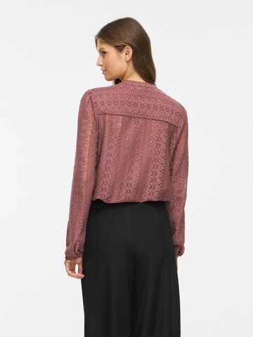 VILA - Blusa 'CHIKKA' en marrón