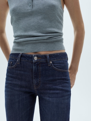 MANGO Flared Jeans 'FIONA' in Blue