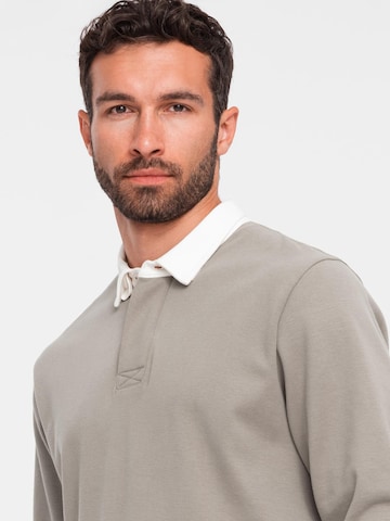 Ombre Athletic Sweatshirt in Beige